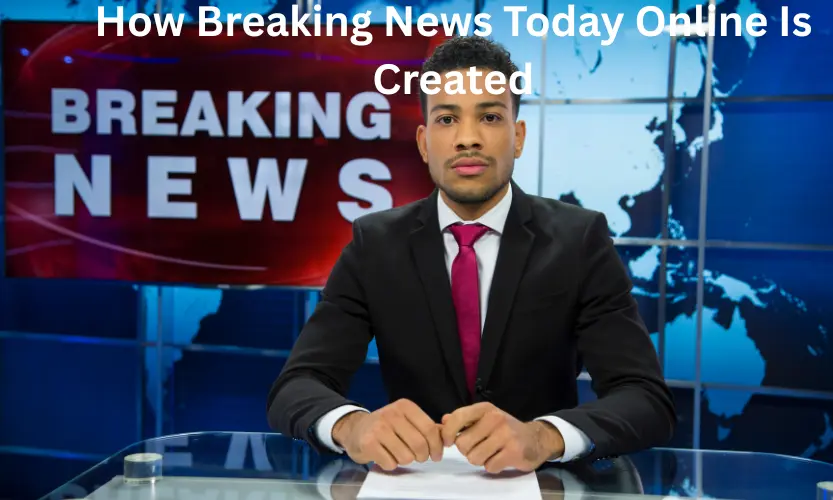 how breaking news today online is created