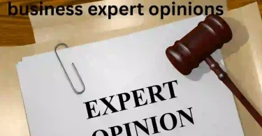business expert opinions