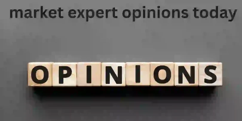 market expert opinions today